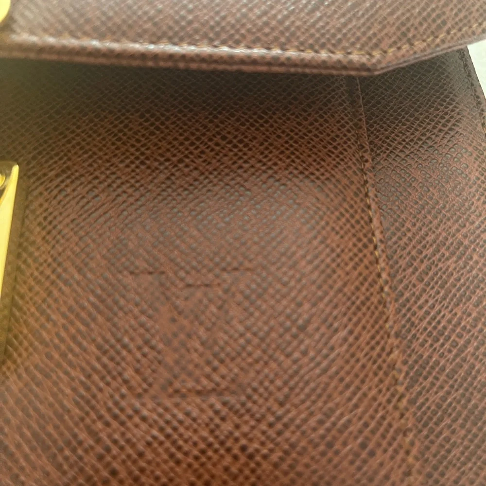 Elegant Brown Mini Briefcase Bag